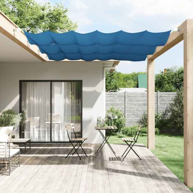 vidaXL Toldo vertical 140x270 cm tecido oxford branco
